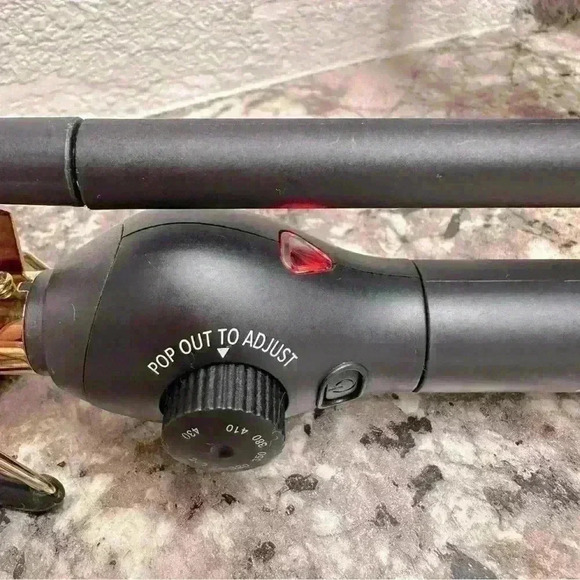 PAUL MITCHELL PRO TOOLS Express Gold Curl Marcel Titanium Curling Iron .75” - Picture 6 of 9